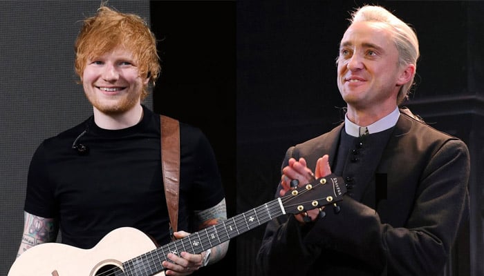 Ed Sheeran, Harry Potter star Tom Felton share surprise Karaoke moment