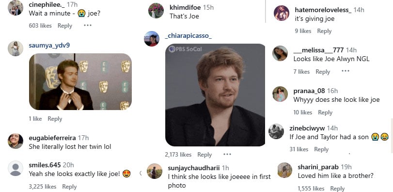 Taylor Swifts male version draws stark comparison to ex: ‘Thats Joe