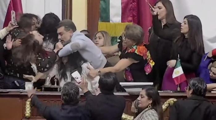 WATCH: Mexico City lawmakers pull hair, trade blows during debate