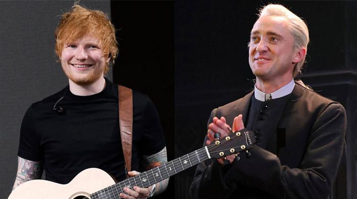 Ed Sheeran, Harry Potter star Tom Felton share surprise Karaoke moment