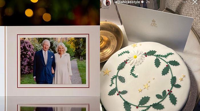 King Charles and Queen Camilla mail first Christmas card to goddaughter