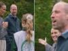 Prince William gets competitive as he coaches kids' football team 