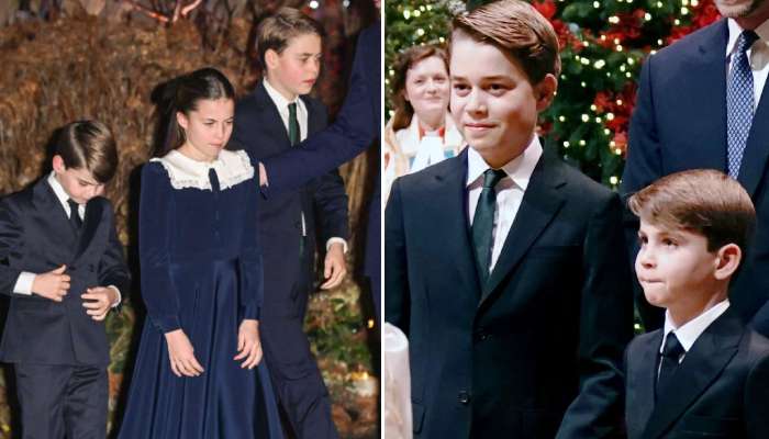 Prince Louis, 7, re-wears older brother Prince Georges jumper