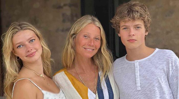 Gwyneth Paltrow makes debut red carpet appearance with kids