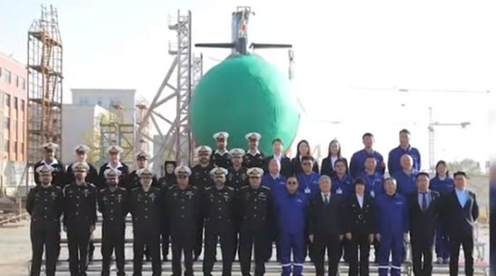 Pakistan Navy's fourth Hangor class submarine Ghazi launched