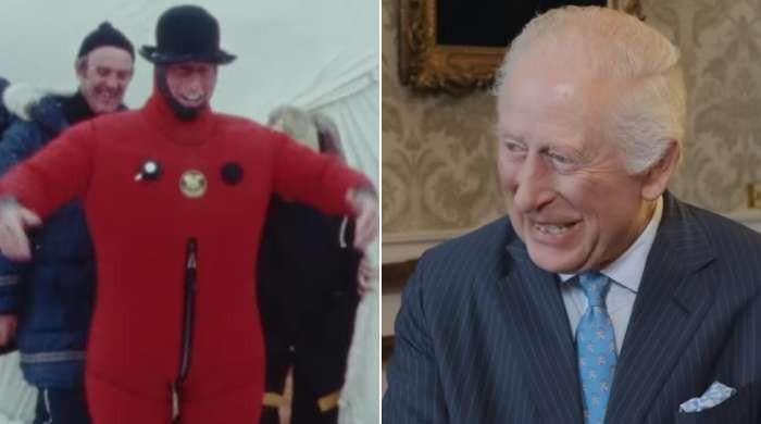 King Charles laughs at his younger self's antics: 'I thought it'd be fun'