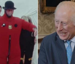 King Charles laughs at his younger self's antics: 'I thought it'd be fun'