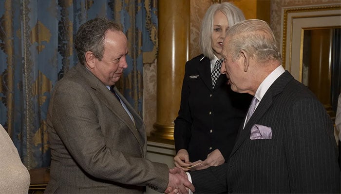 King Charles says thank you to real life train heroes