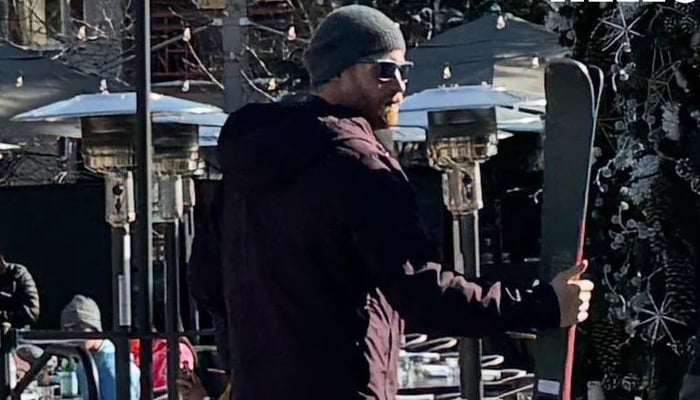 Prince Harry saddles up again with his trademark