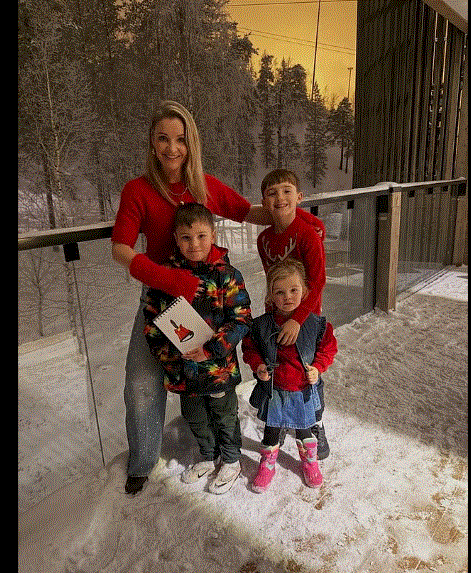 Gethin Jones shows bond with Helen Skeltons children through sweet gesture