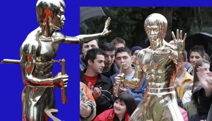 Stolen Bruce Lee statue makes unexpected comeback in Bosnia: heres how
