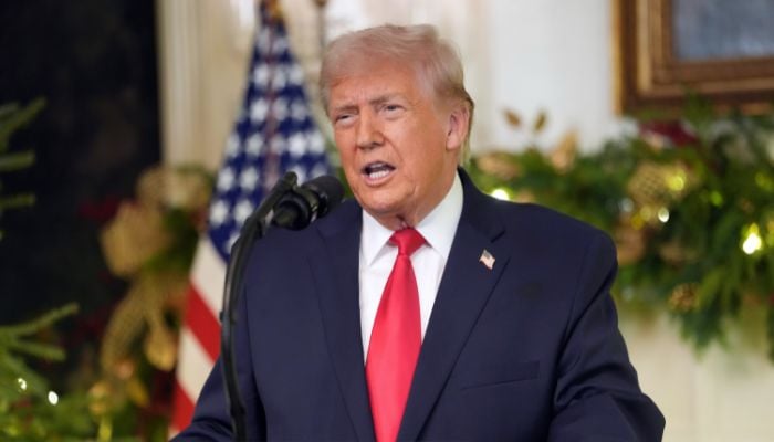 Donald Trump positioned himself as ‘decisive global leader’ in primetime address at White House