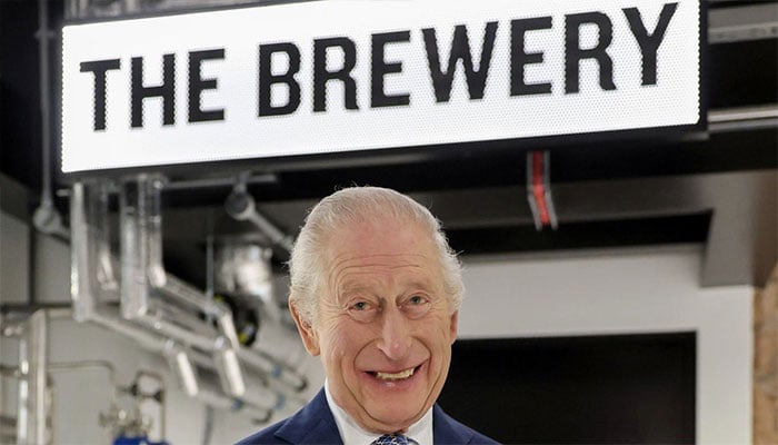 King Charles raises a glass to new talent