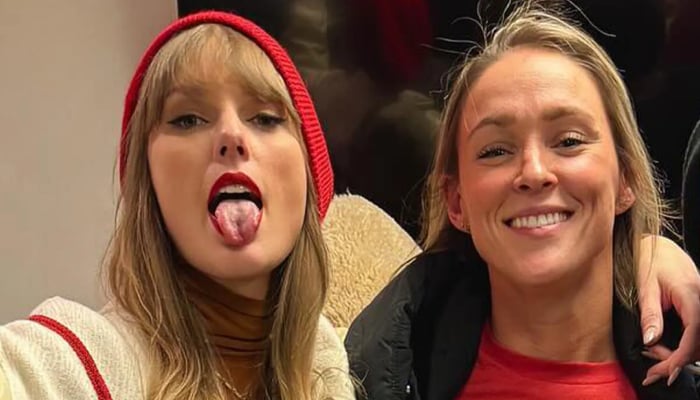 Travis Kelce’s family stepped out to support him on the field with Taylor Swift