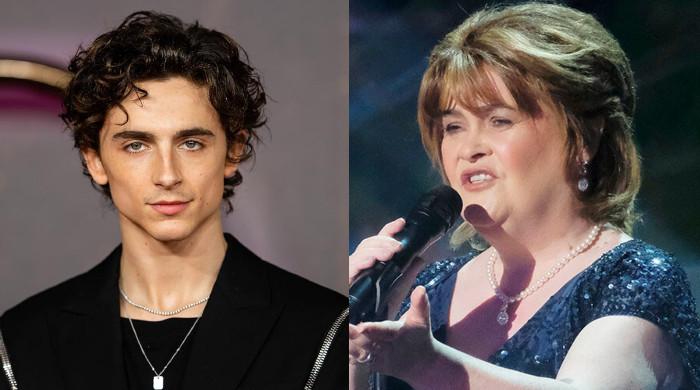 Timothée Chalamet honours Susan Boyle, singer reacts