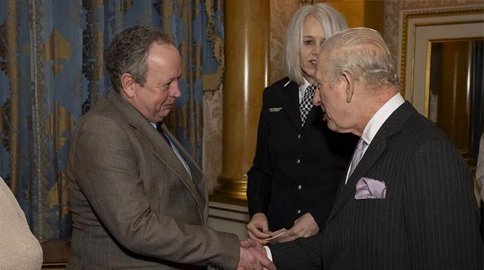 King Charles says thank you to real life train heroes