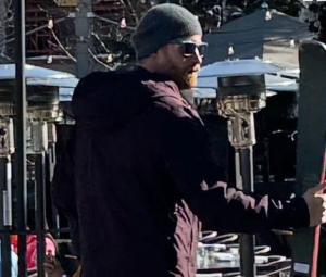 Prince Harry saddles up again with his trademark beard