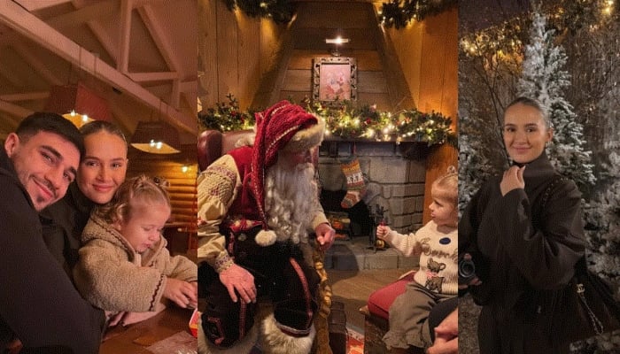 As Molly was carrying a vlogging camera, fans will be delighted to see more insights of the family trip