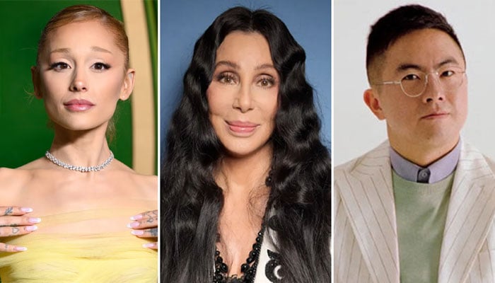 Cher slaps Ariana Grande, Bowen Yang in SNL promo