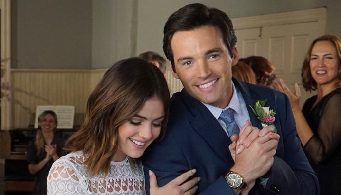 Lucy Hale, Ian Harding reunites for Holiday rom-com