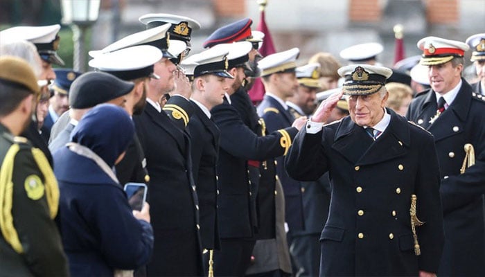 King Charles speaks at Lord High Admiral’s Divisions