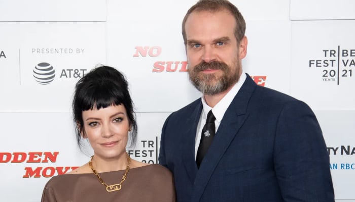 David Harbour shocks pals during night out after Lily Allen’s ‘SNL’ performance