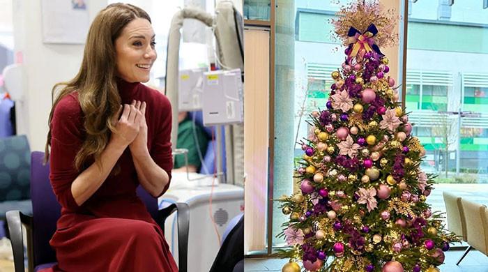 Princess Kate's Christmas tree lights up Royal Marsden with extra meaning