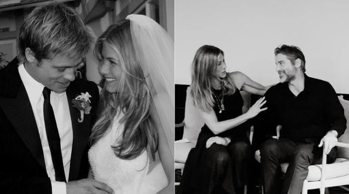 Is Jennifer Aniston happier with Jim Curtis than she was with Brad Pitt?