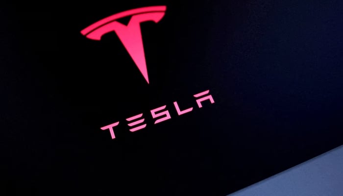 Tesla logo is seen in this illustration taken July 23, 2025. — Reuters
