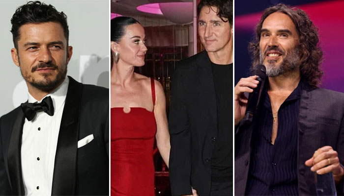 Orlando Bloom breaks cover after Russell Brands Justin Trudeau comments