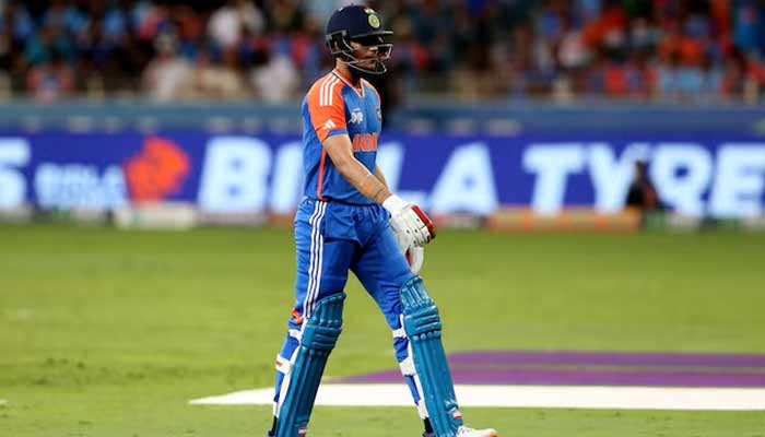 Indias Shubman Gill walks to the pavilion after he is stumped by Pakistans Mohammad Haris off the bowling of Saim Ayub during Asia Cup Group A match in Dubai International Cricket Stadium, Dubai, United Arab Emirates. — Reuters