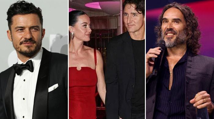 Orlando Bloom breaks cover after Russell Brand's Justin Trudeau comments