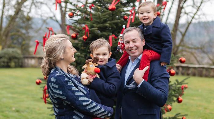 Duke and Duchess of Luxembourg step into spirit of season
