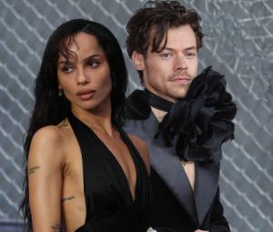 Zoe Kravitz teases fans with ring in wedding finger