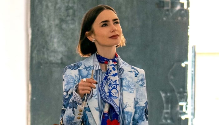 Lily Collins says she cried from laughter on Emily in Paris season 5 set