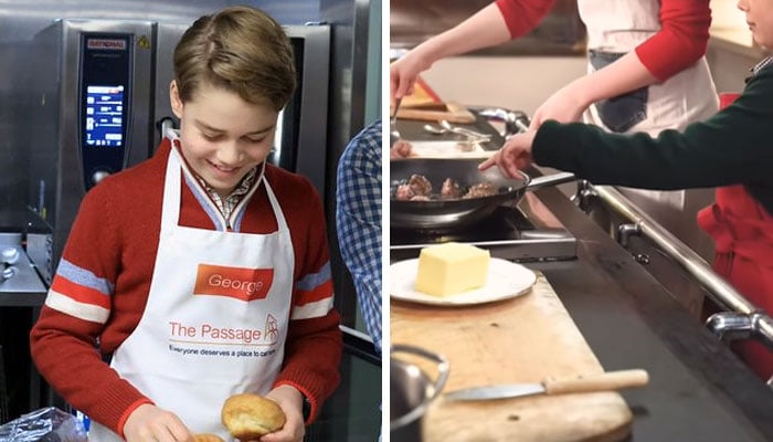 Royal siblings take over Palace kitchen after George’s charity outing