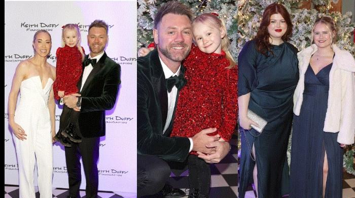 Brian McFadden spotted with new wife following Kerry Katona's well wishes