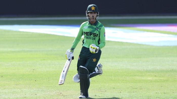 Ton-up Minhas leads Pakistan to 347 against India in U19 Asia Cup final  www.geo.tv