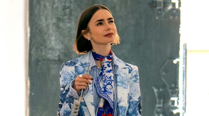 Lily Collins says she cried from laughter on 'Emily in Paris' season 5 set