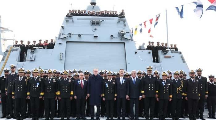 Pakistan Navy commissions Turkiye-made PNS Khaibar