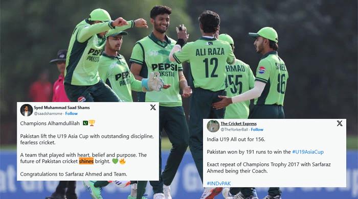 'Domination, demolition': Fans go berserk after Pakistan thrash India in U19 Asia Cup final