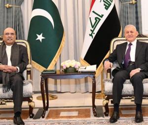 Pakistan, Iraq express resolve to fight terrorism, extremism