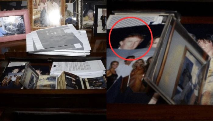Which photo of Trump was removed from Epstein database, why is it back?