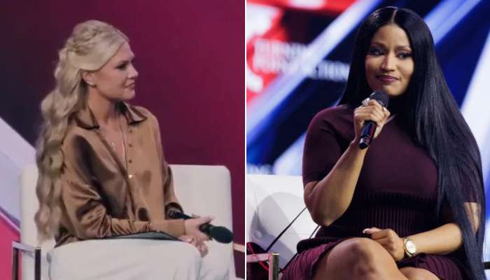 The Grammy-winning rapper opens up about her recent shift in political thinking