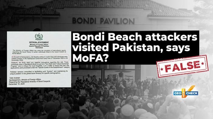 Fact-check: Fake MoFA press release linking Bondi Beach attackers to Pakistan
