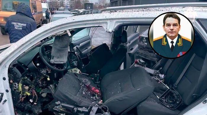 Russian general killed in car bomb attack as investigators probe Ukrainian link