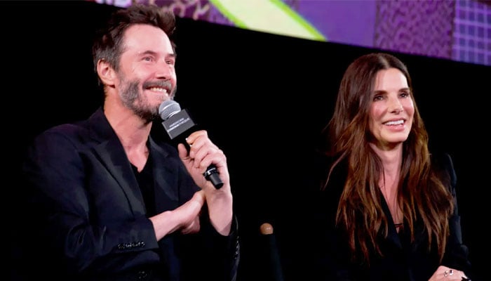 Keanu Reeves, Sandra Bullock reunite decades after Speed days