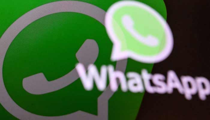 This illustration photograph shows the US instant messaging software Whatsapp’s logo on a smartphone screen. — AFP
