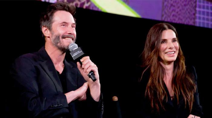 Keanu Reeves, Sandra Bullock reunite decades after 'Speed' days