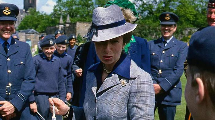 Princess Anne's very Anne Christmas includes black bananas